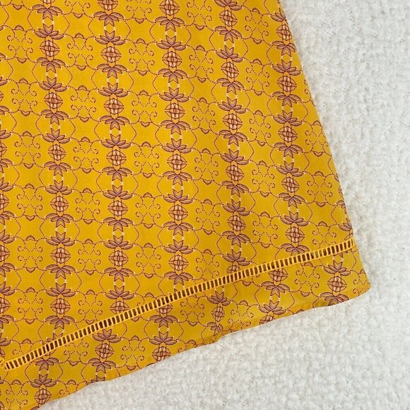 a.n.a A New Approach Yellow V-Neck Sleeveless‎ Tank Top Womens Size Medium - Picture 5 of 12